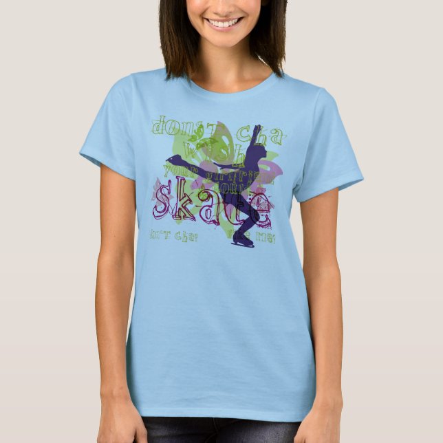 T-shirt O skate gosta de me? (Frente)