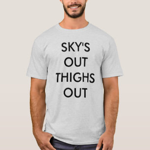 T-SHIRT O SKY ESTÁ FORA