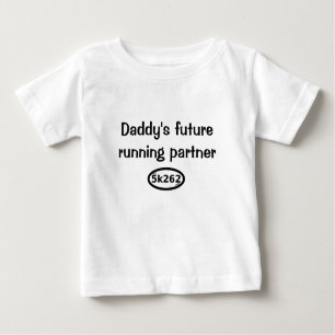 T-shirt O sócio running futuro do pai