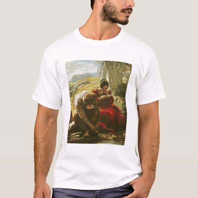 T-shirt O soneto, 1839 (óleo no painel) (Frente)