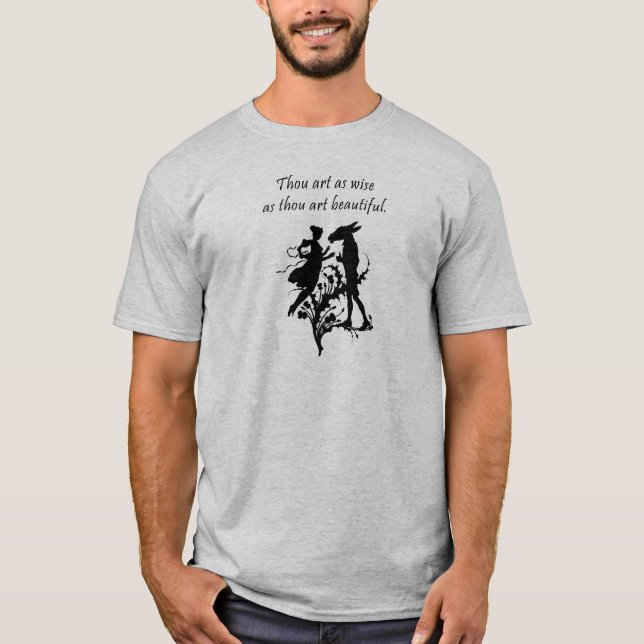 T-shirt O sonho de noite de plenos Verões (Frente)
