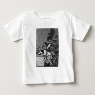 T-shirt O sono da razão produz monstro por Francisco
