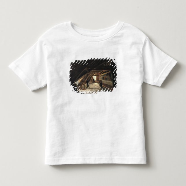 T-shirt O sótão de um museu (Frente)