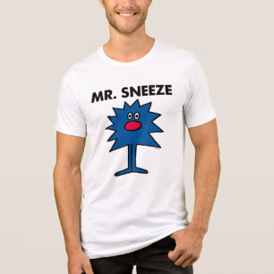 T-shirt O Sr. Sneeze   Irregular-Afiou o corpo