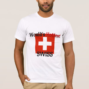 T-shirt O suíço o mais quente do mundo
