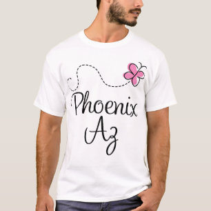 T-shirt O T bonito das mulheres da arizona de Phoenix da