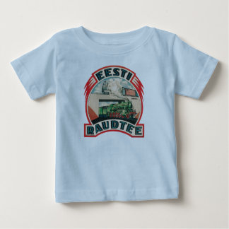 T-shirt O T das crianças de Eesti Raudtee