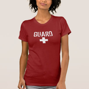 T-SHIRT O T DAS MULHERES DA GUARDA DO LIFEGUARD