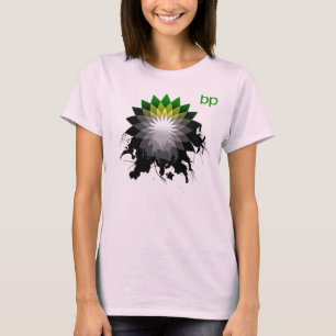 T-shirt O T das mulheres do derramar de óleo de BP