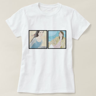 T-shirt O T das mulheres feitas sob encomenda