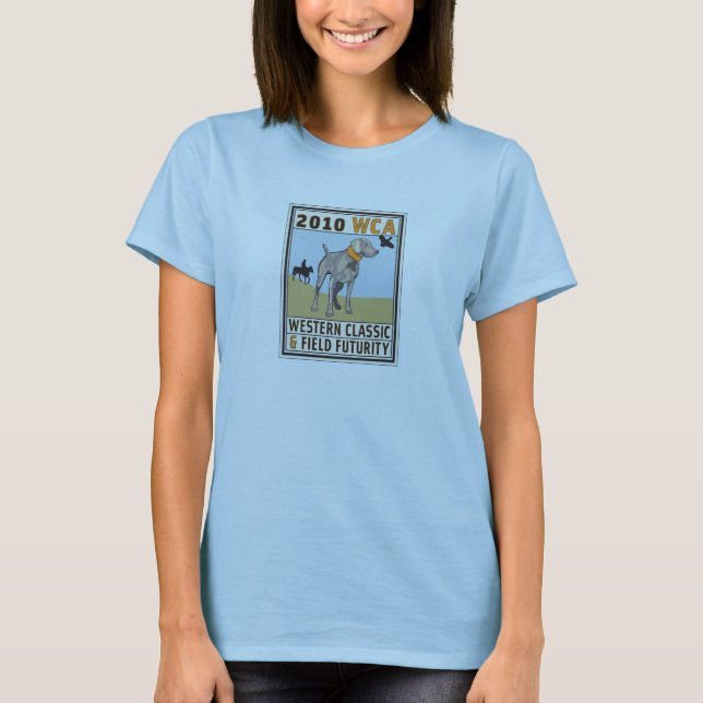 T-shirt O T de 2010 mulheres clássicas ocidentais de WCA (Frente)
