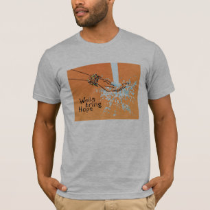 T-shirt O T dos homens