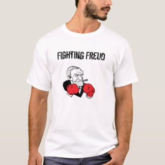 T-shirt O T dos homens de combate de Freud