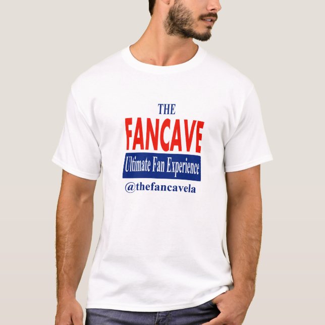 T-shirt O T dos homens de Fancave (Frente)