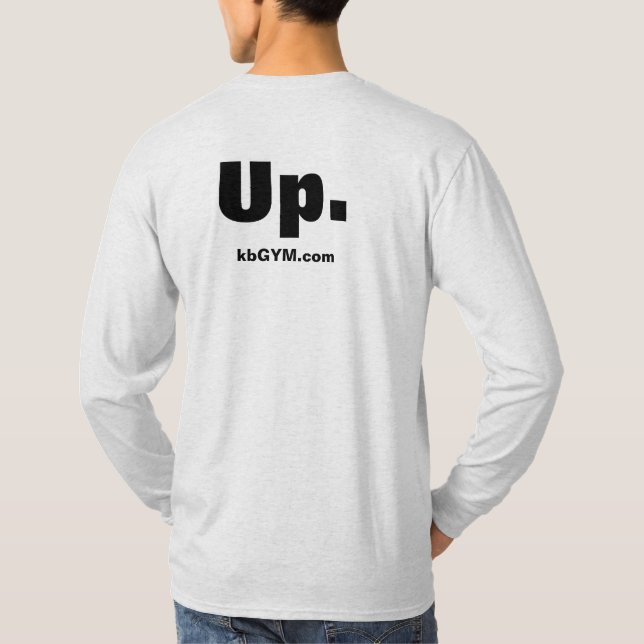 T-shirt O T dos homens de KBNY (Verso)