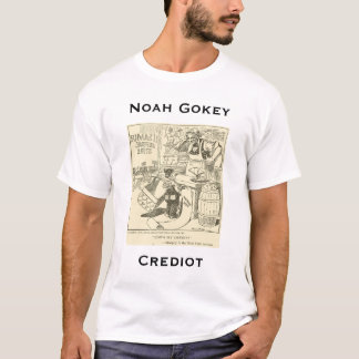 T-shirt O T dos homens de Noah Gokey - Crediot