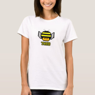 T-shirt O T lanoso do zangão