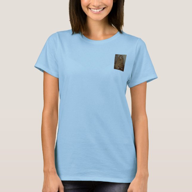 T-shirt O T secreto do calipso (Frente)