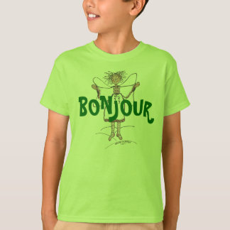 T-shirt O t-shirt/Bonjour do miúdo