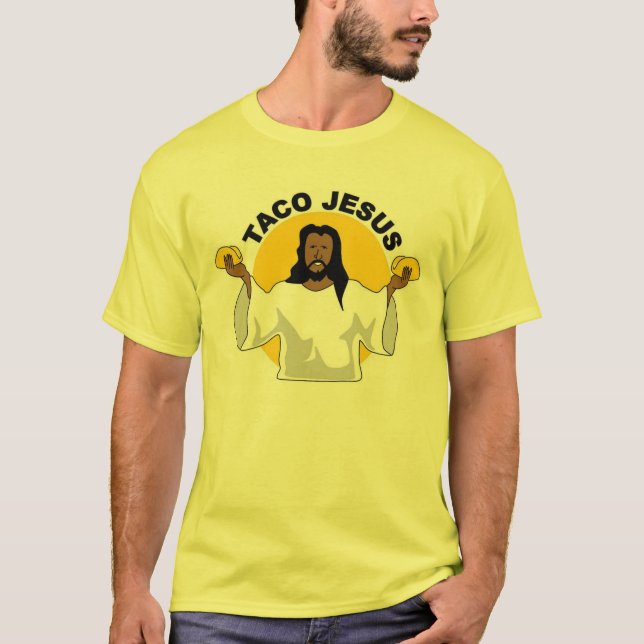 T-shirt O Taco original Jesus (Frente)