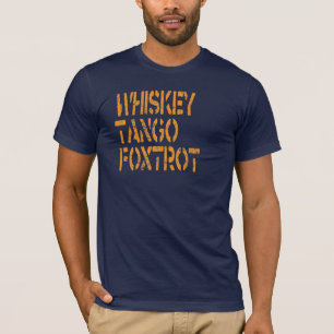 T-shirt O tango do uísque Foxtrot