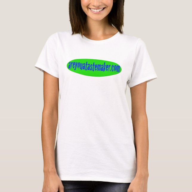 T-shirt O tanque das mulheres do Tastemaker (Frente)