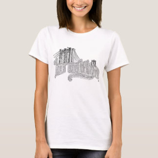 T-shirt O tanque das senhoras de Brooklyn