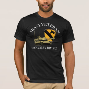 T-shirt ø Tanque do veterinário de Cav Iraque