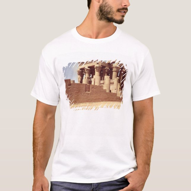 T-shirt O templo de Sobek e de Haroeris (Frente)