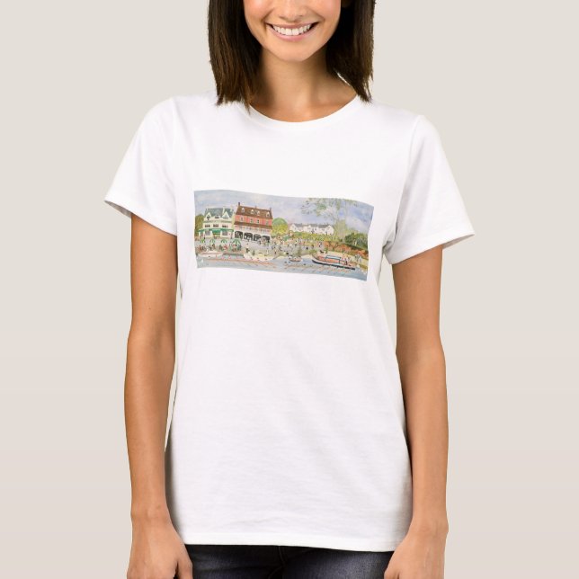 T-shirt O Towpath Walton-em-Tamisa (Frente)
