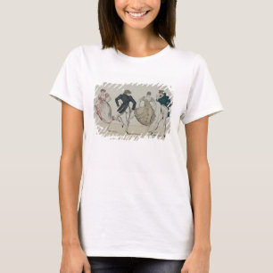 T-shirt O "Trenis" Quadrille, chapeia 19 'de Le Bon Genr