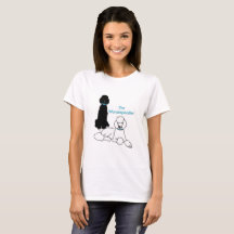 O tshirt das mulheres de Wonderpoodles