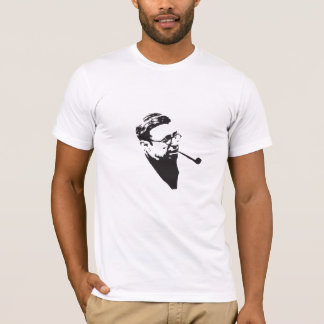 T-shirt O Tshirt dos homens de Sartre
