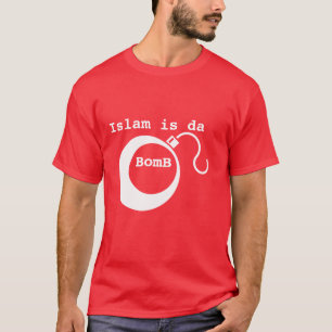 T-shirt O tshirt esplêndido do dawah com Islão do texto 
