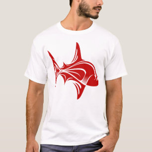 T-shirt O tubarão do Piranha