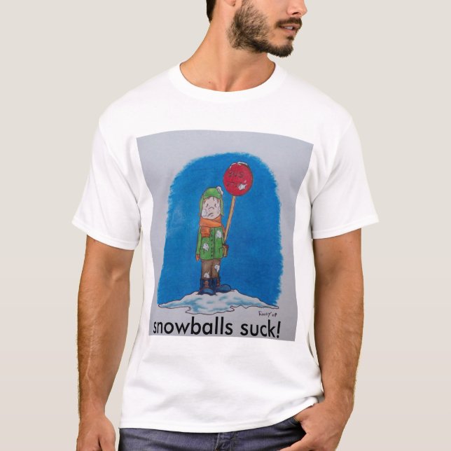 T-shirt o tucker, snowballs suga! (Frente)