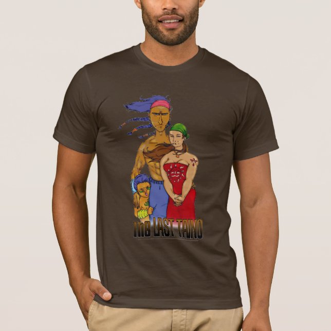 T-shirt O último Taino (Frente)