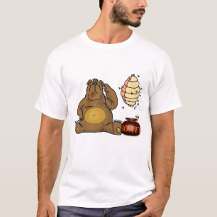 T-shirt O urso e as abelhas