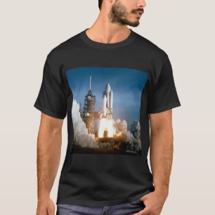 T-shirt O vaivém espacial Colômbia sopra fora