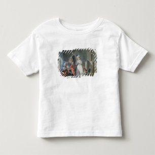 T-shirt O vendedor da forma
