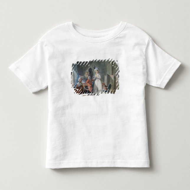 T-shirt O vendedor da forma (Frente)