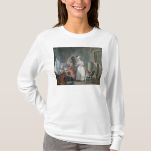 T-shirt O vendedor da forma