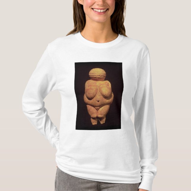 T-shirt O Venus de Willendorf, símbolo de fertilidade (Frente)