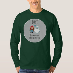 T-shirt O verdadeiro amor nunca é uma abominação.
