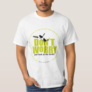 T-shirt O verso cristão Jesus da bíblia disse não se