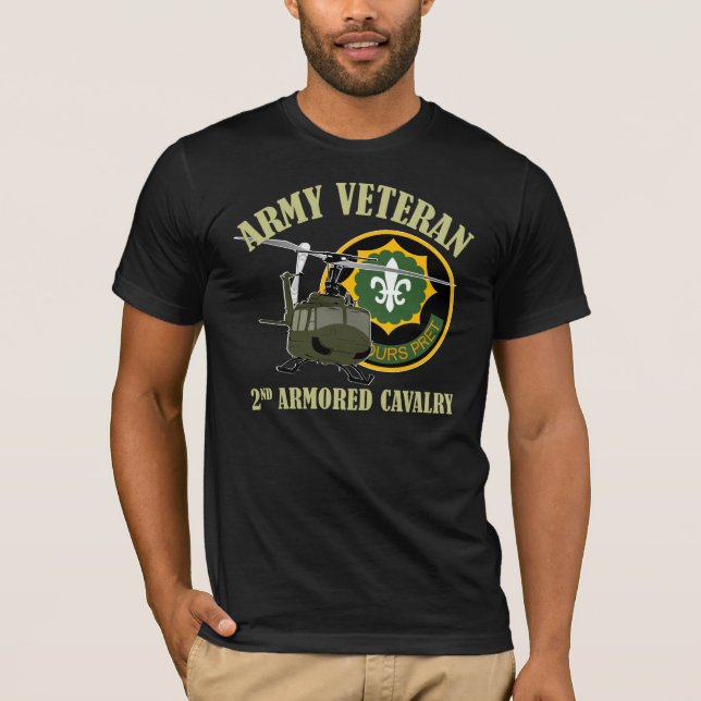 T-shirt ò Veterinário do ACR - UH-1 Huey (Frente)