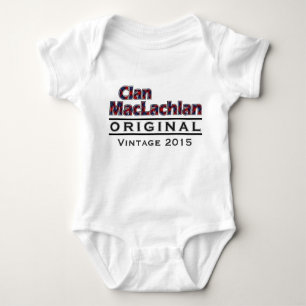T-shirt O vintage de MacLachlan do clã personaliza seu
