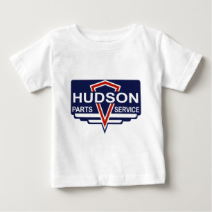 T-shirt O vintage Hudson parte o sinal