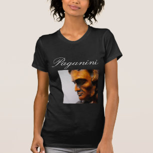 T-shirt O violinista legendário Paganini