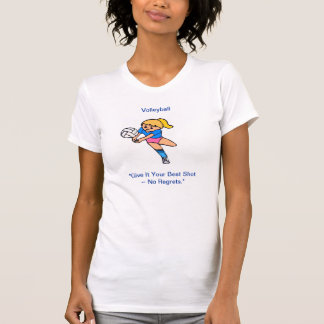 T-shirt O voleibol, dá-o